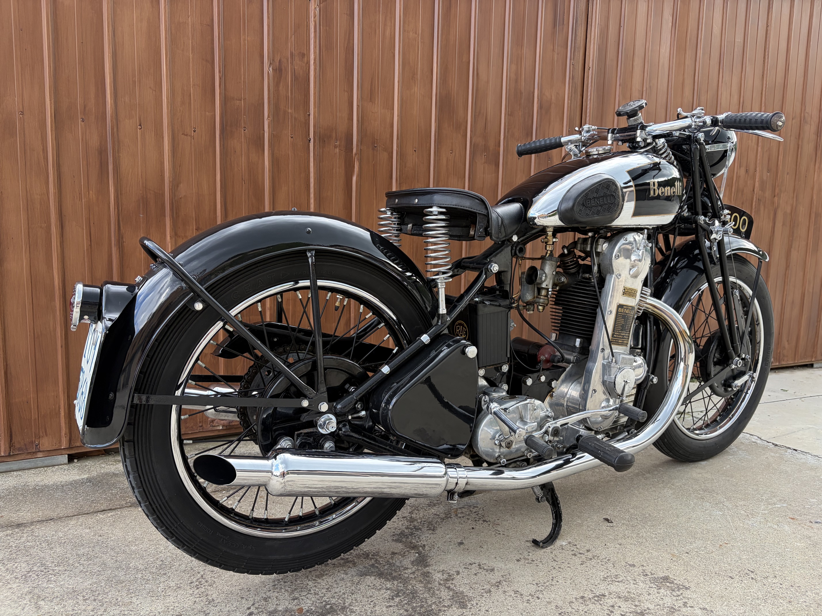 1937 Benelli 500 4 TN – A Restored Masterpiece from the Golden Age of Italian Motorcycling